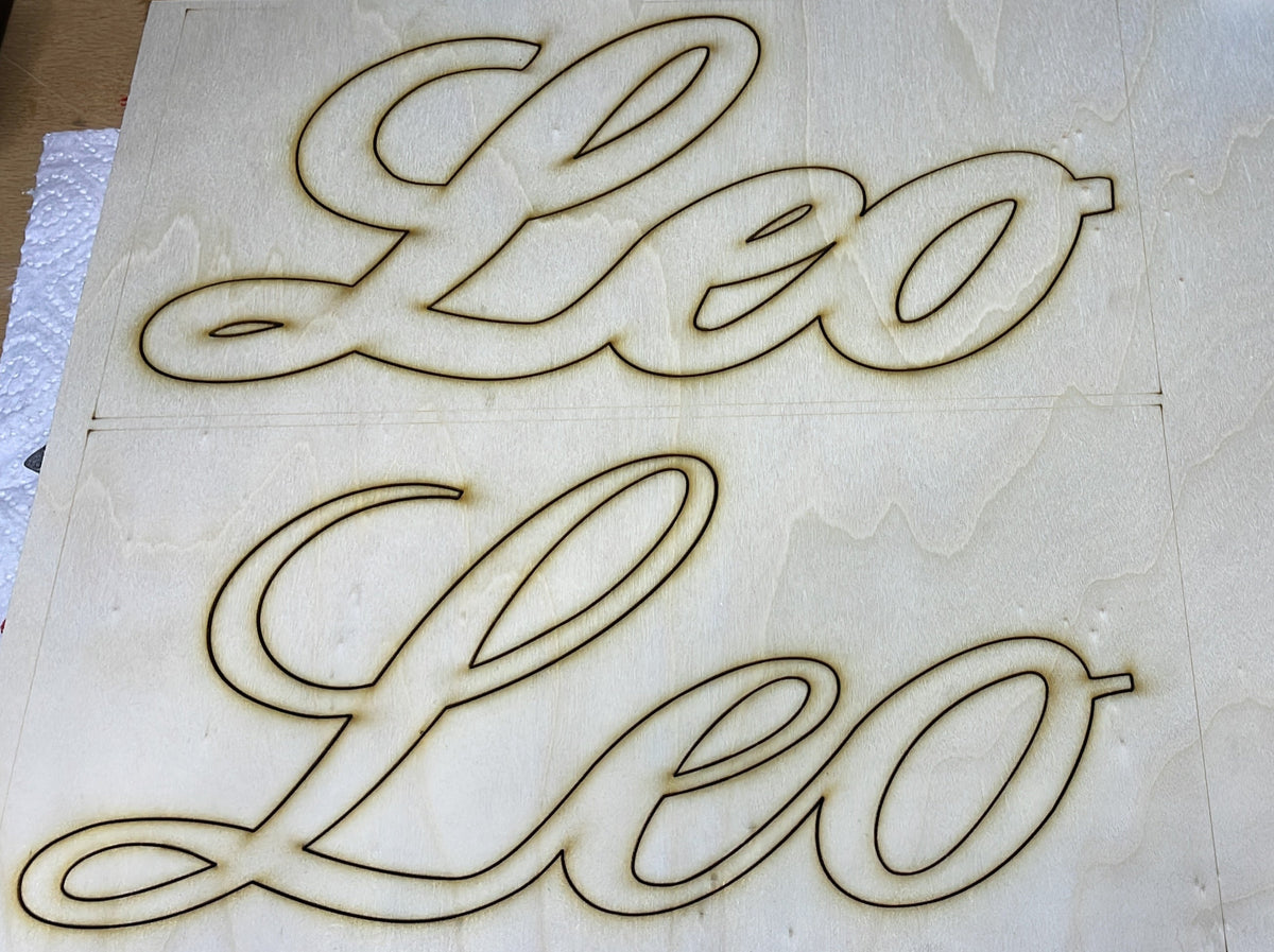 Schriftzug individuell- Name